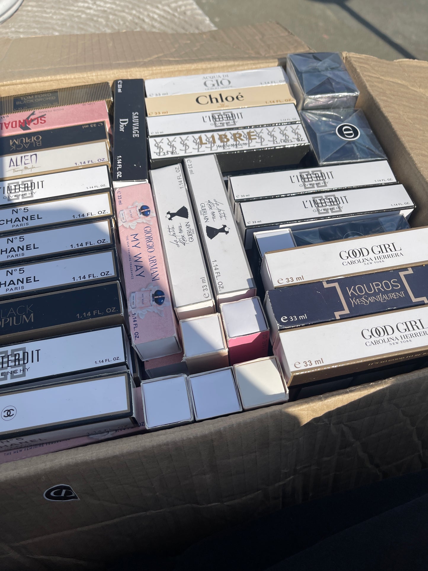 Boîte parfums